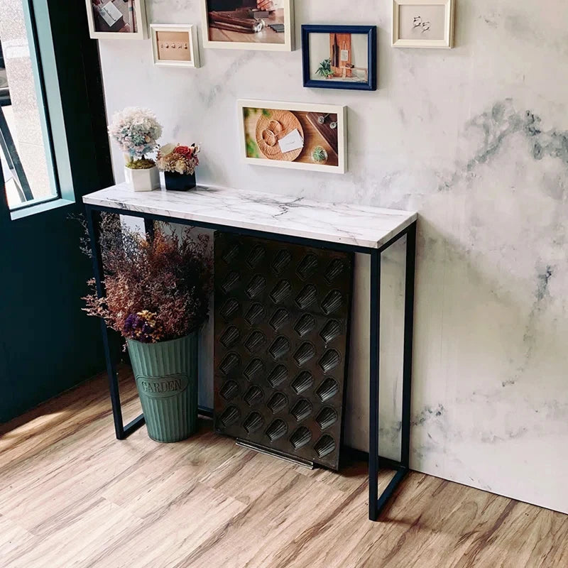 KAL – Black Metallic Frame Console Table
