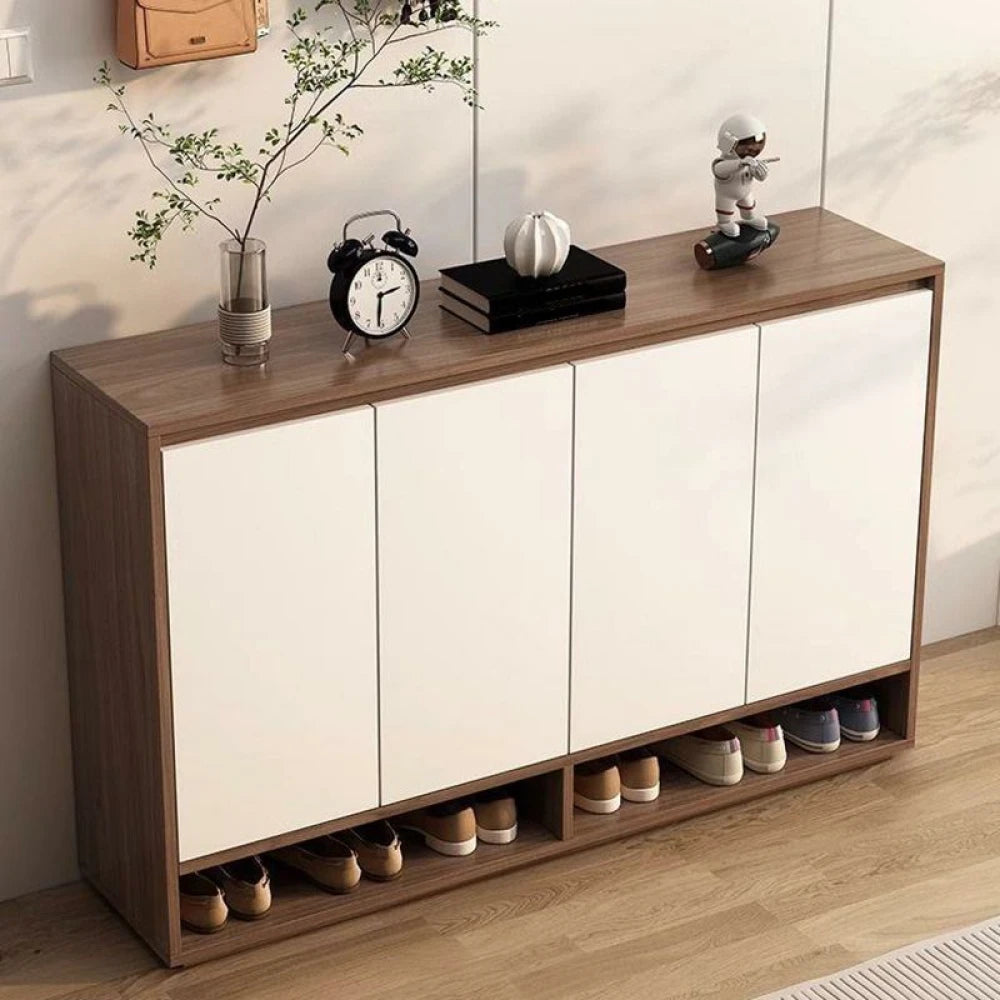 ELM – Dual Tone Four Door Shoe Cabinet