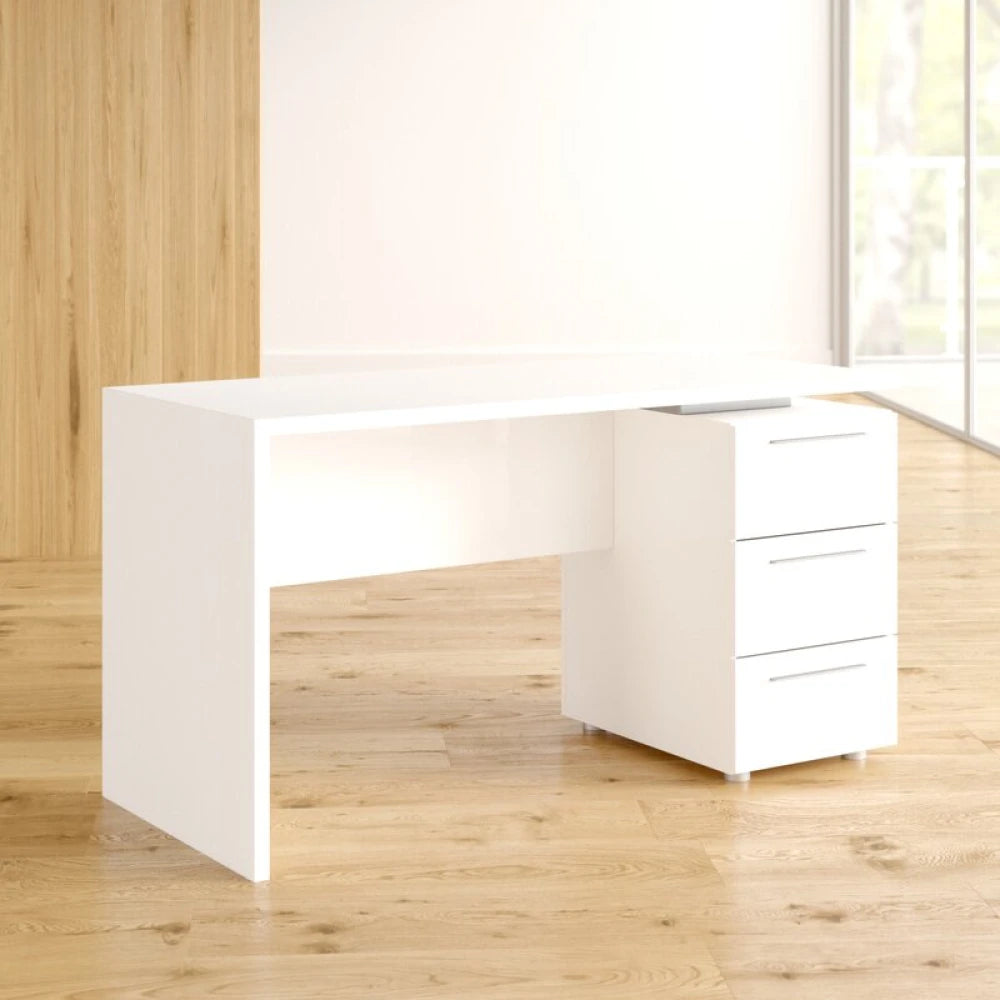 ALORA – White Contemporary Manager Table