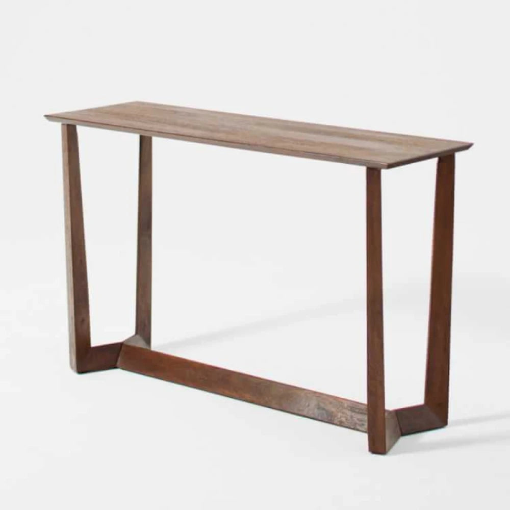JOSIE – Dark Brown Polish Finish Console Table
