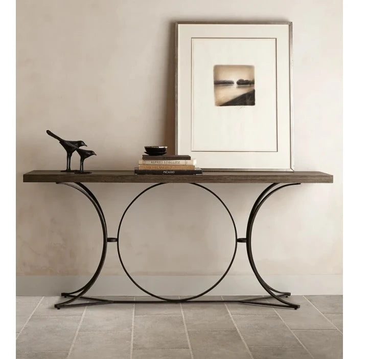 BARAN – Industrial Style Avant Grade Console Table