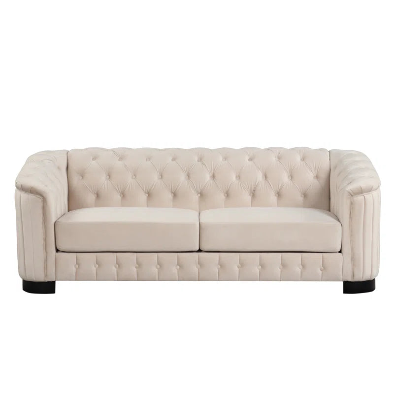 CHATEAU – Elegant Off-White Three Piece Sofa Set