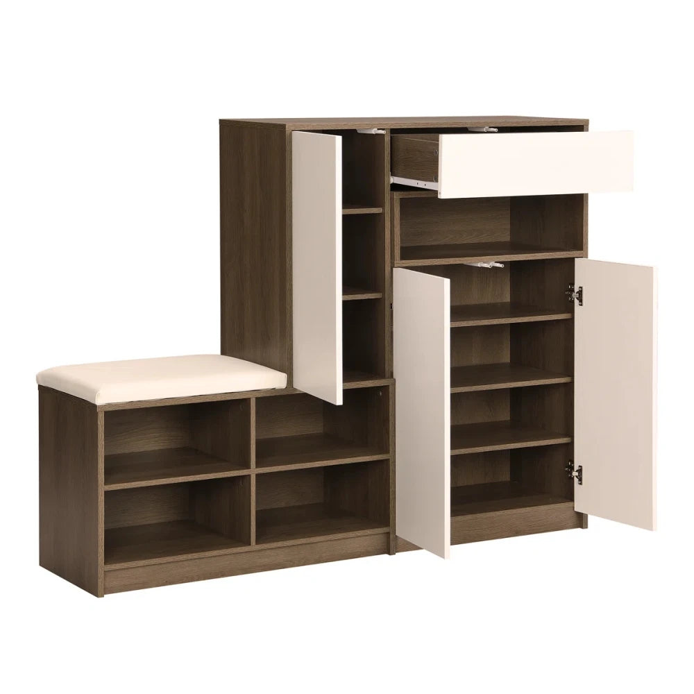 PERCH – Geometric Style Shoe Storage Cabinet