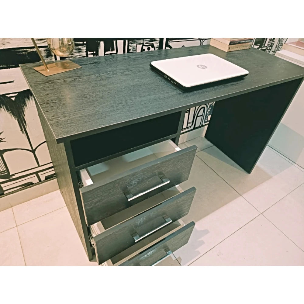 KOL-Textured Black Working Desk