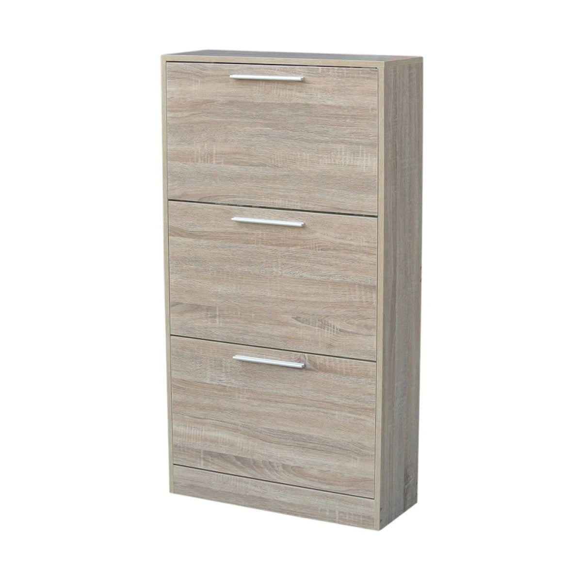 ARDENT – Textured Beige Flip Style Shoe Cabinet