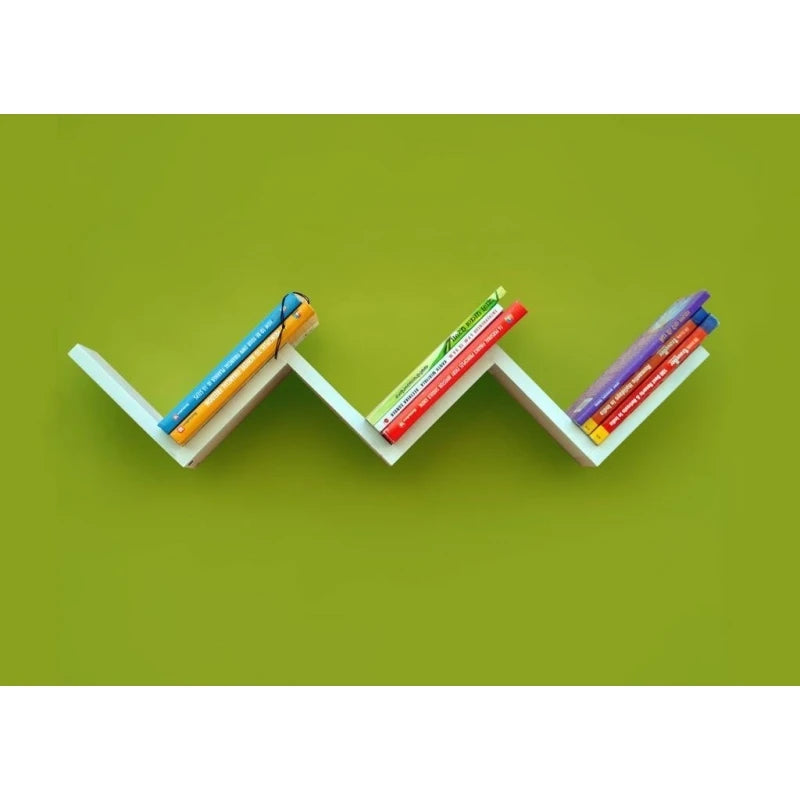 JETT – Retro Designed Floating Wall Shelf White