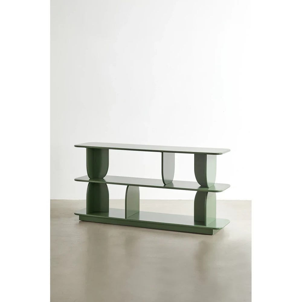 ARCUS – Bohemian Style Green Console Table