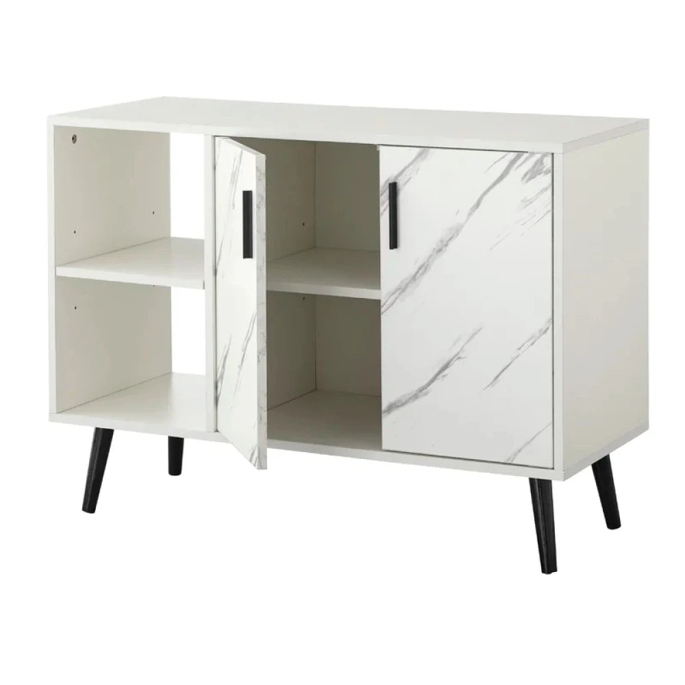 DION – White High Gloss Finish Side Board