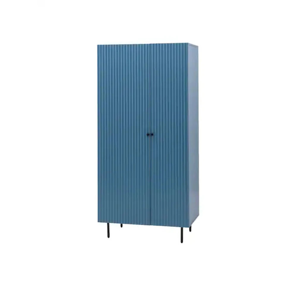 SEABOURNE – Blue Scalloped Door Kids Cupboard