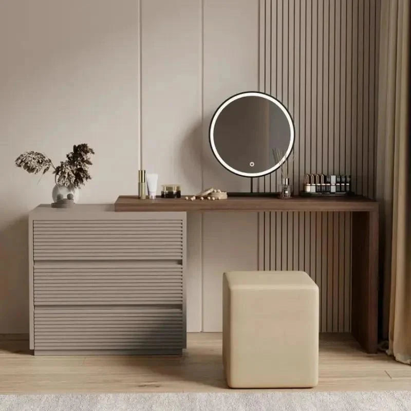 BLUME – Modern Vanity Table with Extendable Top