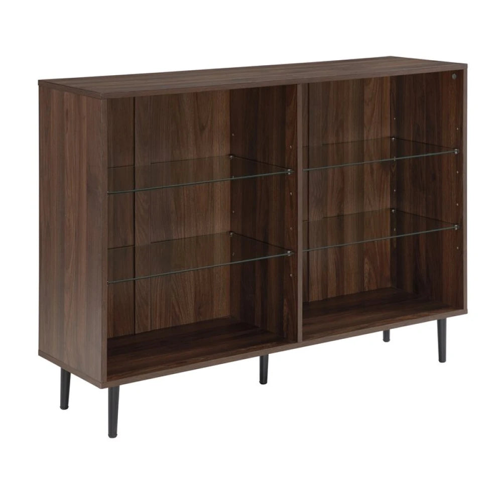 BICCHIERE – Glass shelves Storage Console Table