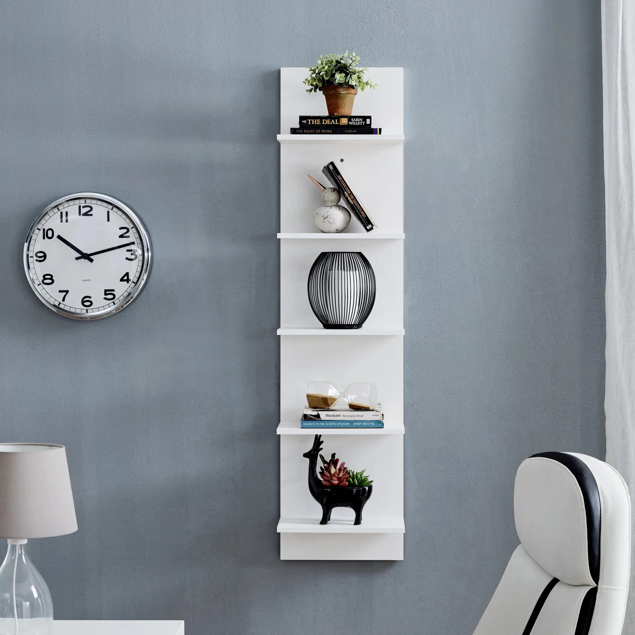 WITTY – Five Tired Wall Shelf Unit