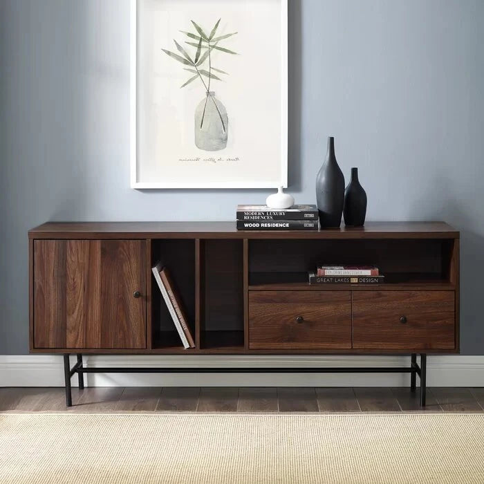 PRECIOUS – Walnut Brown Side Board (Credenza)