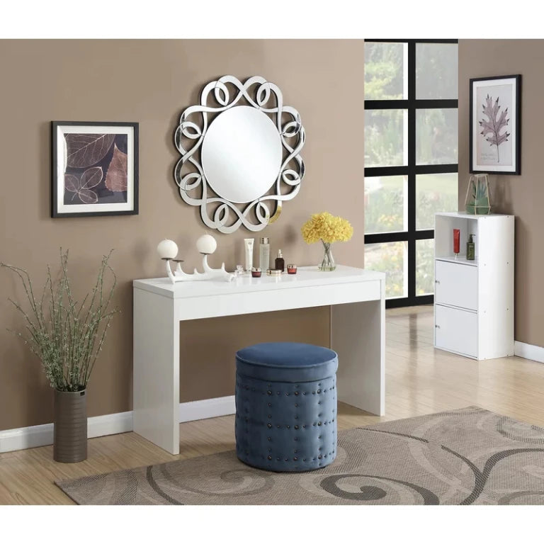 ANAIS – White High Gloss Finish Console Table
