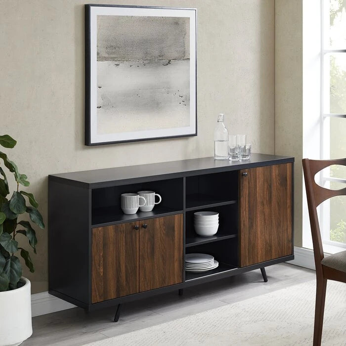 BRONX – Mid Century Style Wide Sideboard
