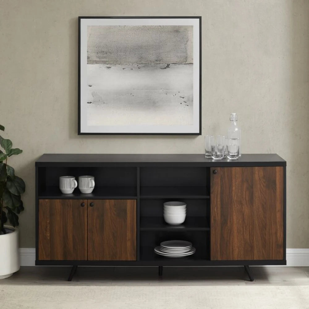 BRONX – Mid Century Style Wide Sideboard