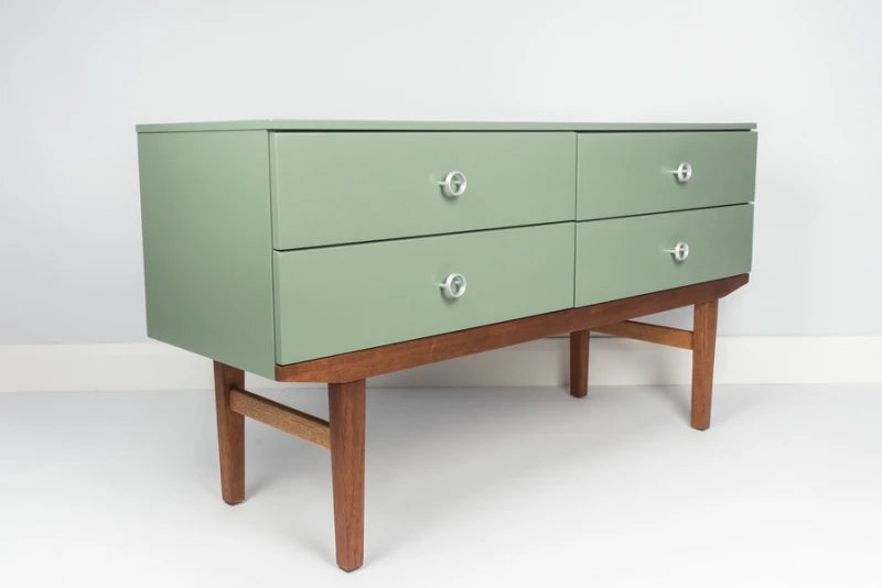 FABIAN – Mint Green Mid Century Style Side Board