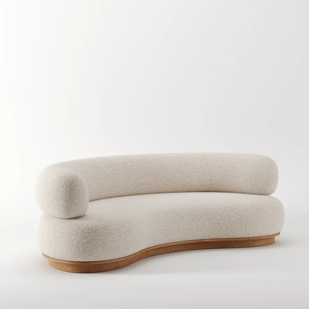 CUSHEL – Curved Four Seater Sofa