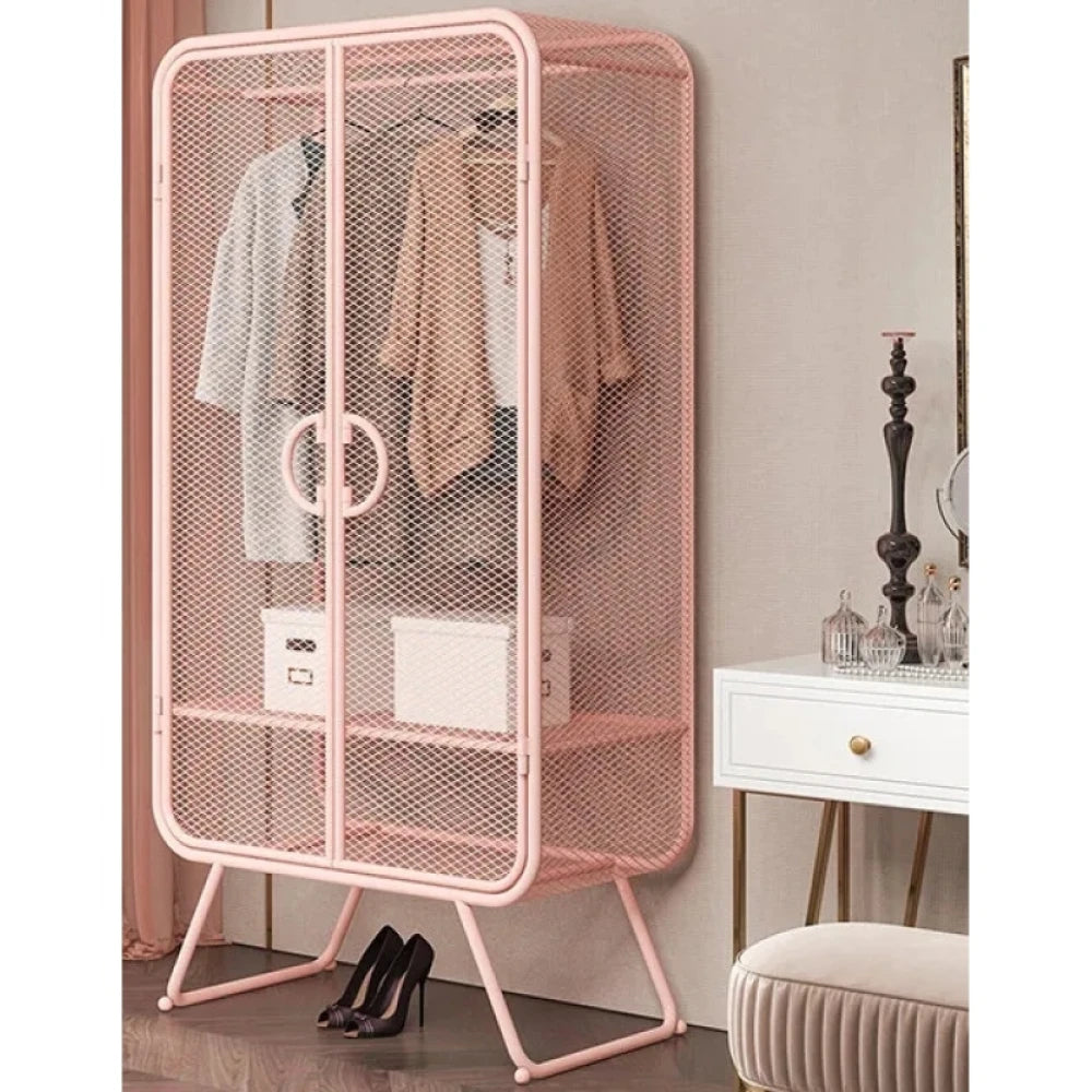 ARNAV – Two Door Metal Iron Wardrobe