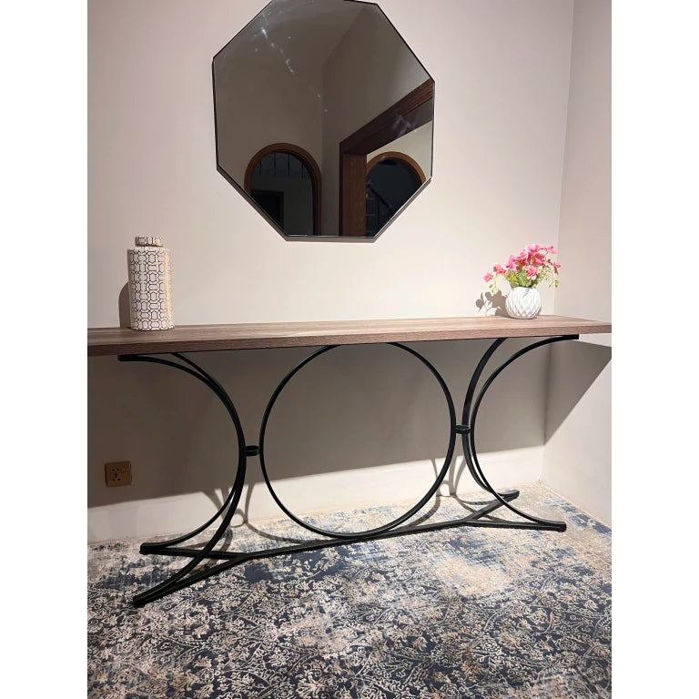 BARAN – Industrial Style Avant Grade Console Table