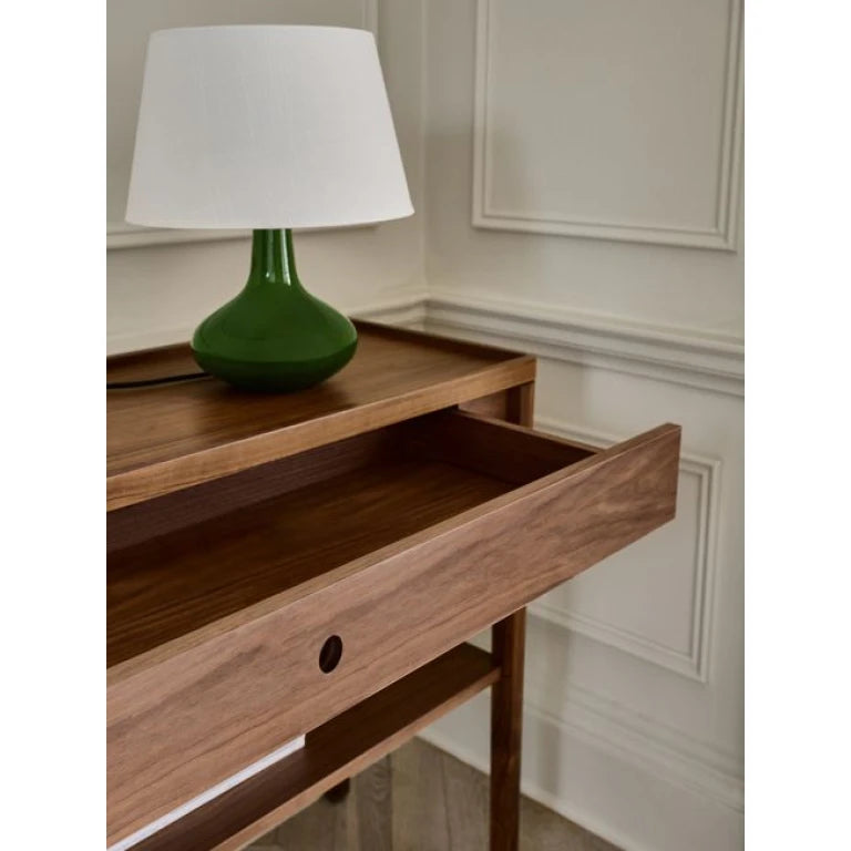 BIETE – Polish Finish Dual Drawer Console Table