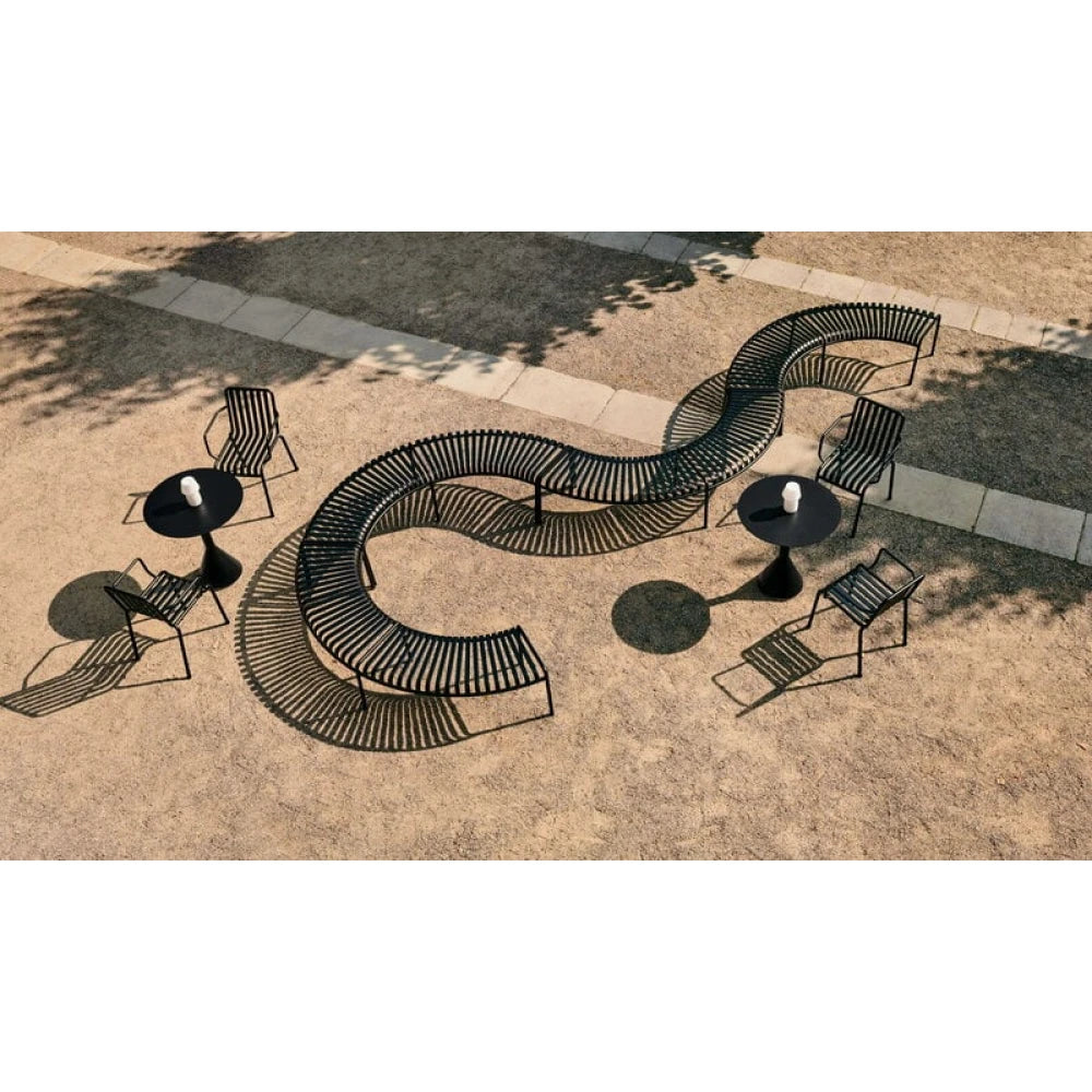 ANTHRA – Black Cone Shaped Outdoor Table