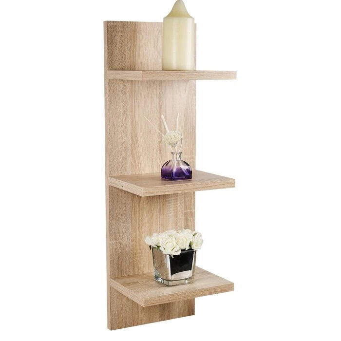 CARRILO – Three Tired Floating Wall Shelf