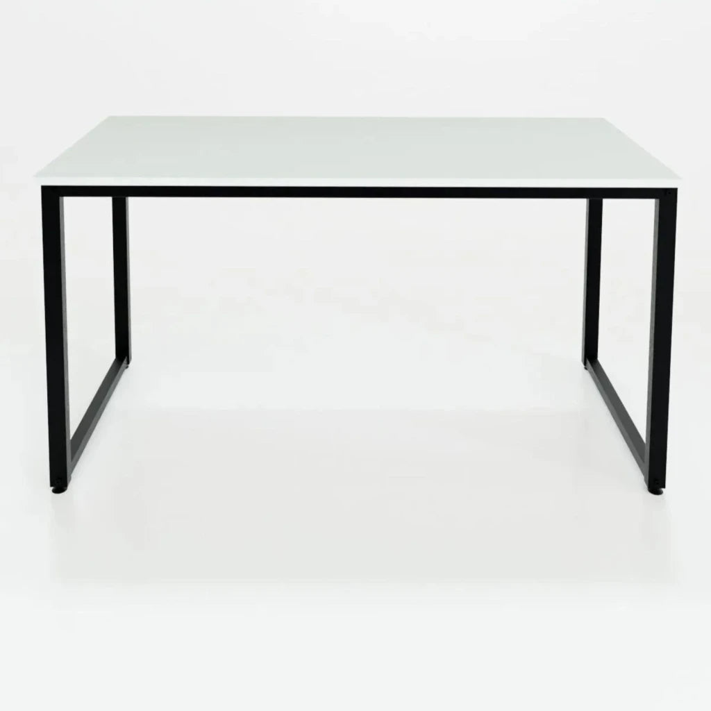 ORBIX – Minimalist Writing Desk with metallic Frame