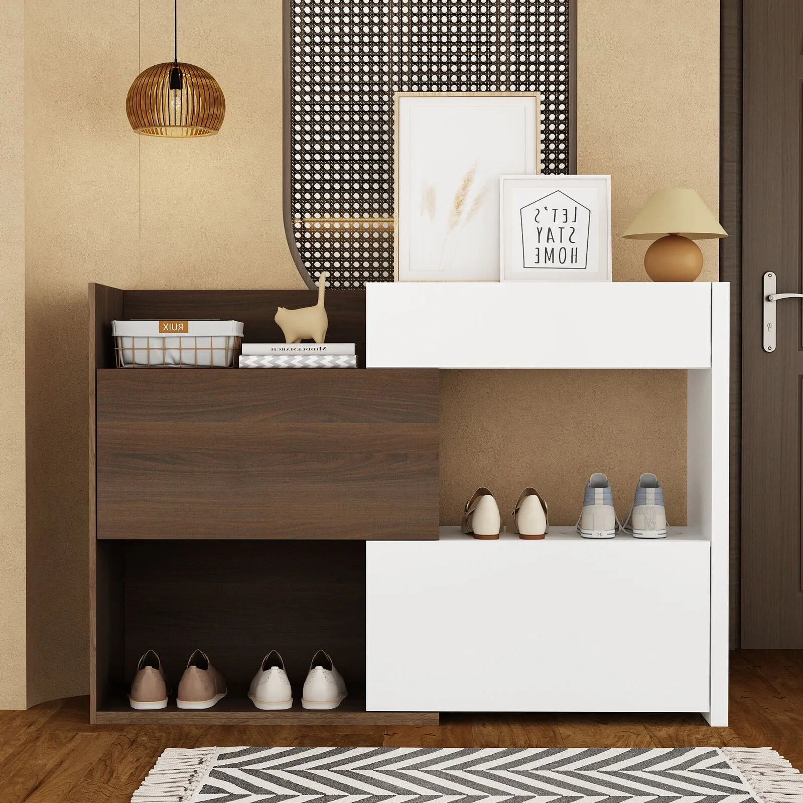 MODRA – Nordic Inspired Shoe Storage Cabinet