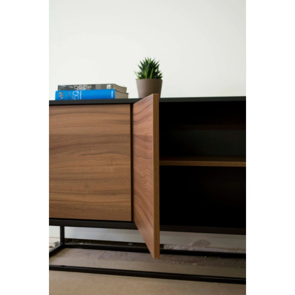 COCO – Mid century Style Metallic Frame Side Board