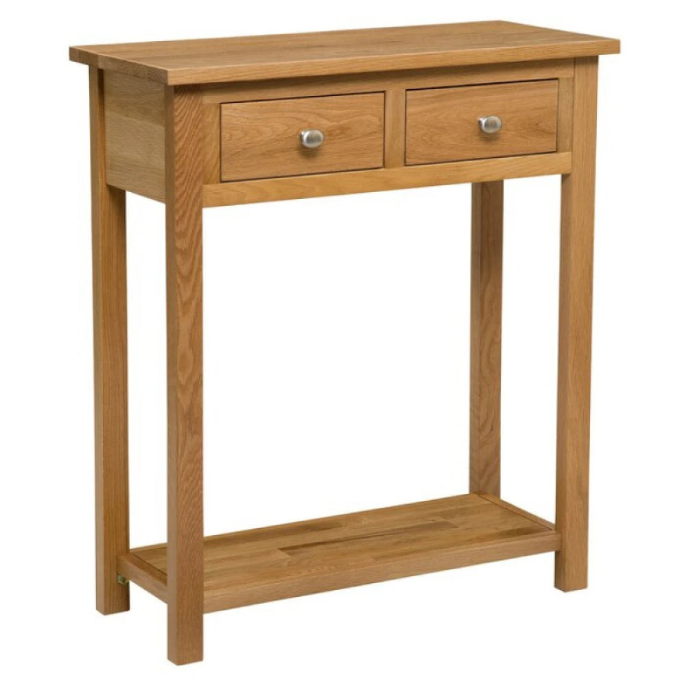 KIM – Mid Century Inspired low Shelf Console Table