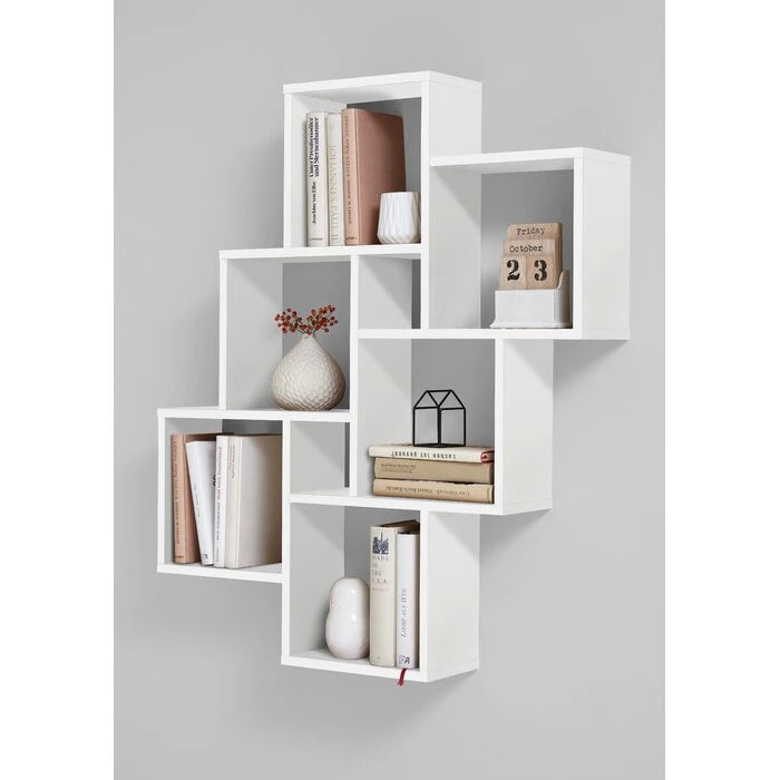 KRATE – Cubed Floating Wall Shelf White