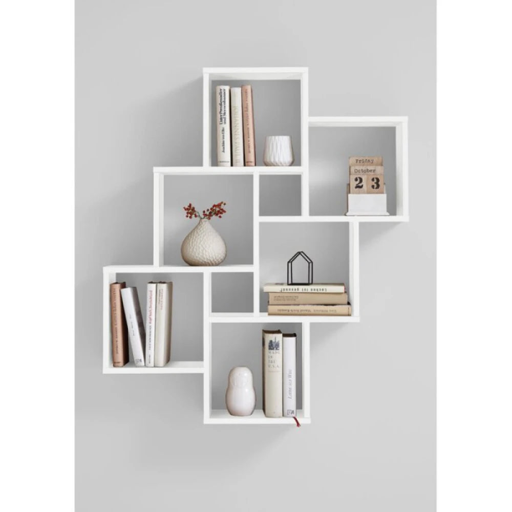 KRATE – Cubed Floating Wall Shelf White