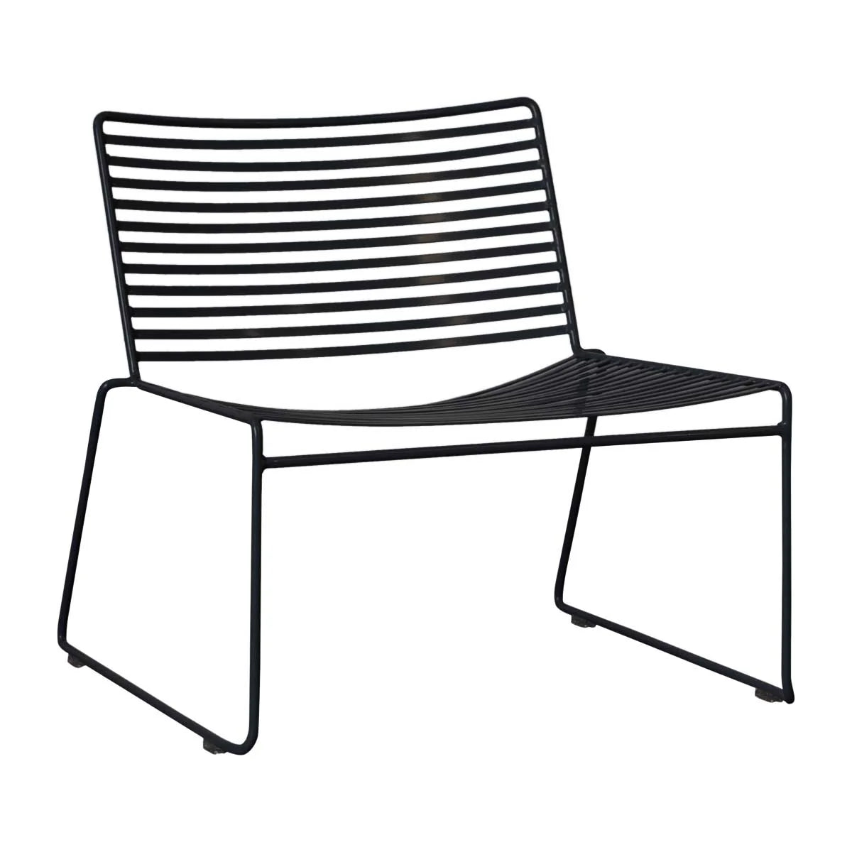KYRR – Black Metallic Patio Chair