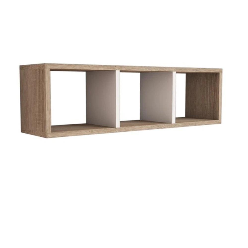 MYLAH – Compartment Style Floating Wall Shelf