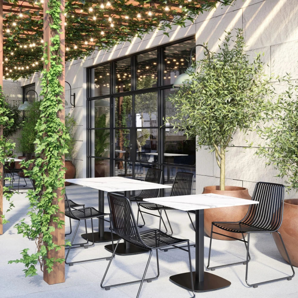 TACKEN – Black Metallic Outdoor chair
