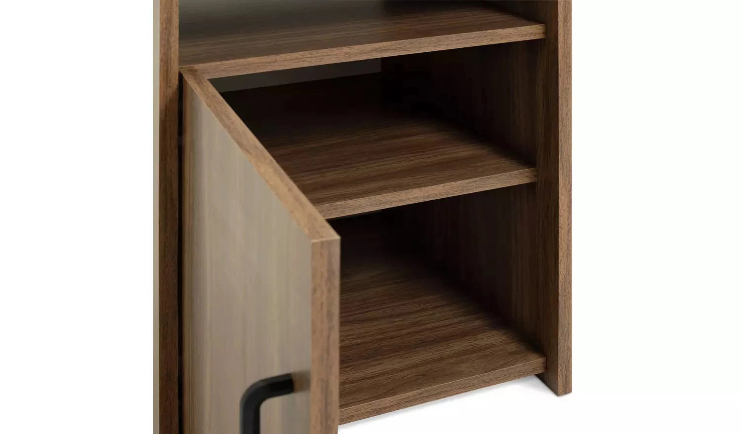 PLAVES – Walnut Brown storage Night Stand