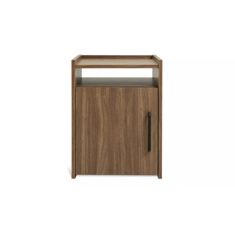 PLAVES – Walnut Brown storage Night Stand