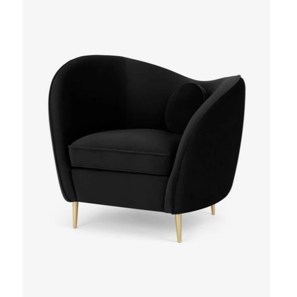 RAVE – Curved Accent Arm Chair