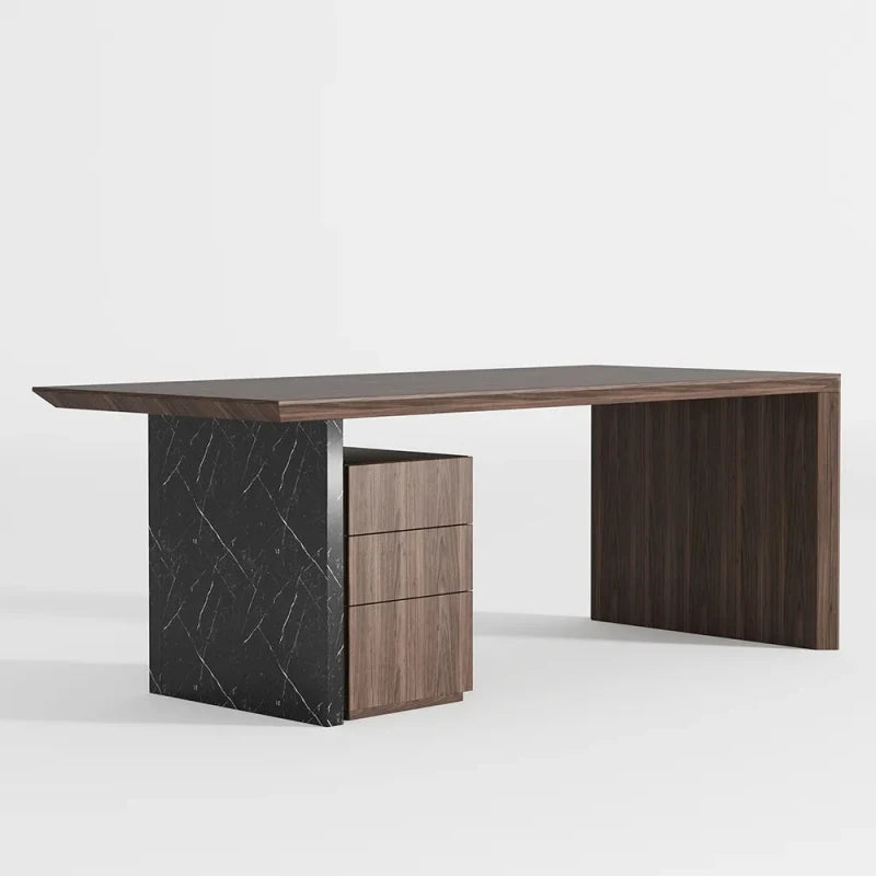 CHIARA – Two Toned Sleek Executive Table