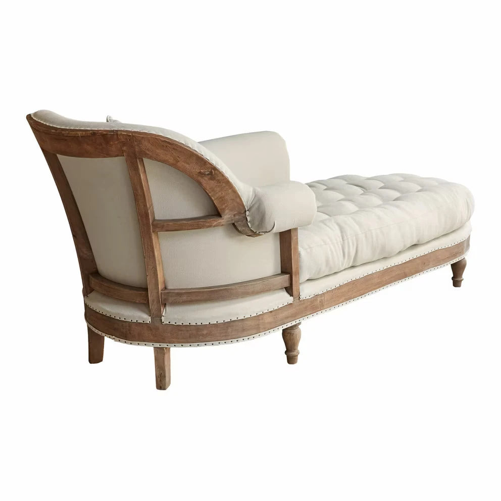 ELAN – Vintage Chesterfield Style Chaise Lounge