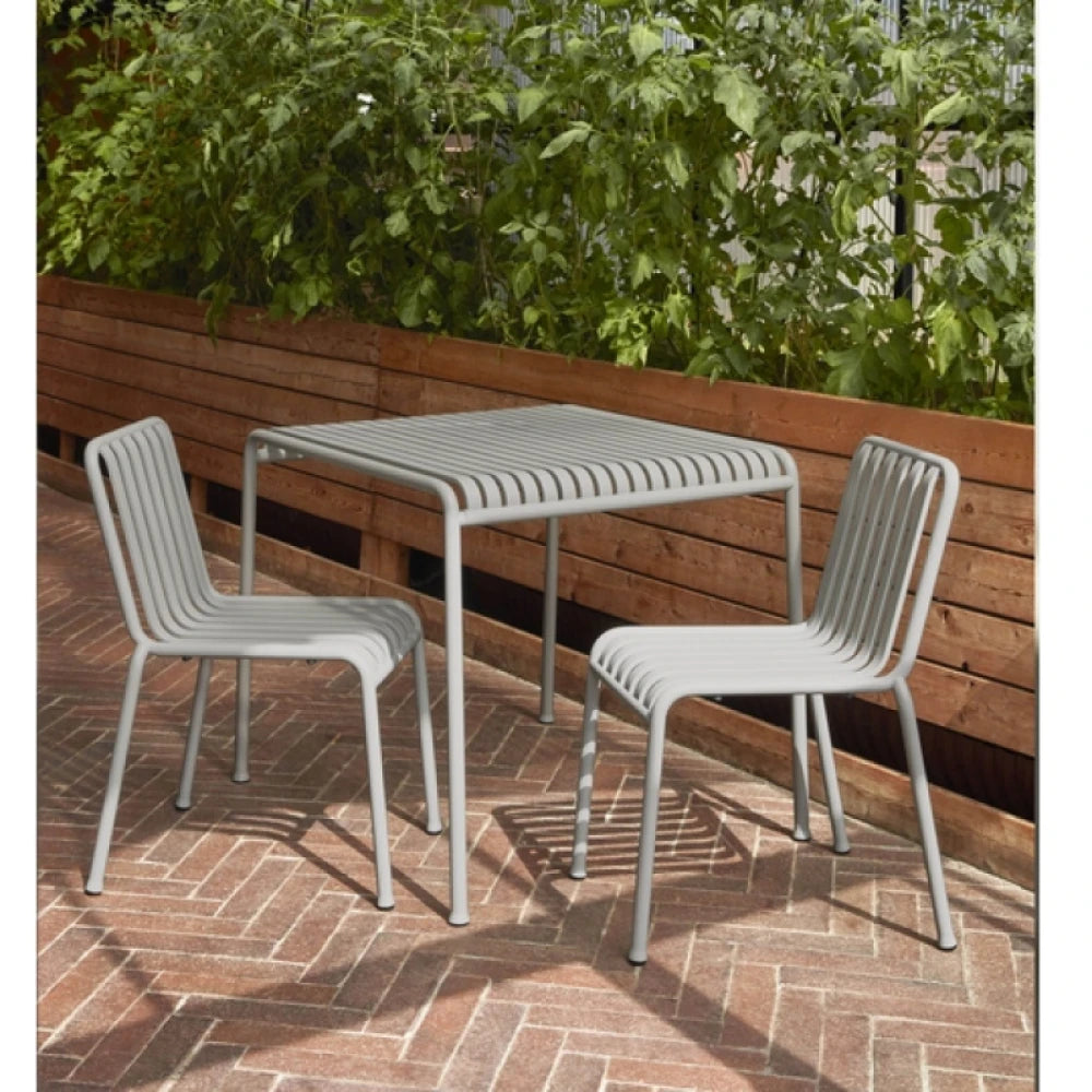 YOGI – Sky Grey Metallic Outdoor Table