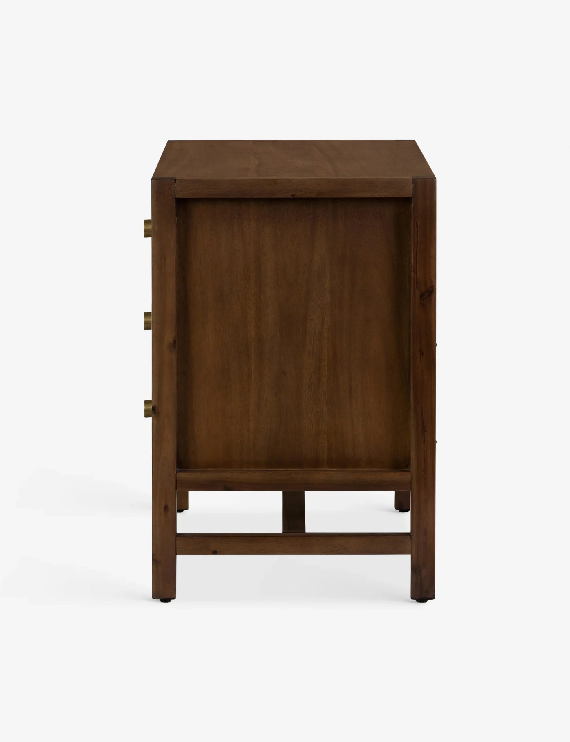 HERITAGE – Wide Classic Style Three Drawer Nightstand