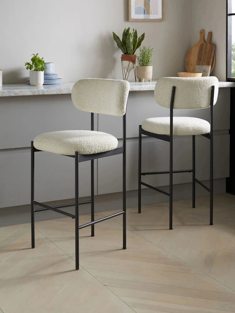 ONYX – Minimalist Design Bar Chair in Metal Frame