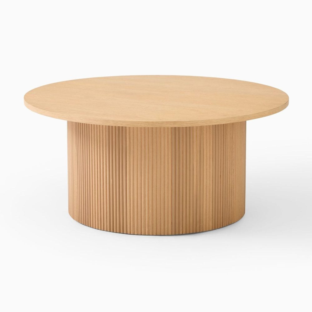 ARBOR - Round Reed Base Coffee Table