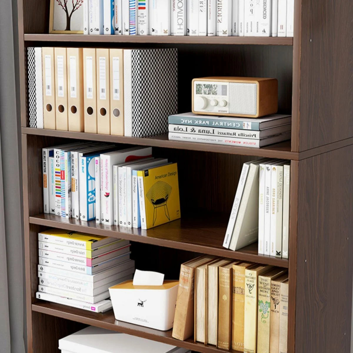 PINNACLE – Dark Brown Office Book Shelf
