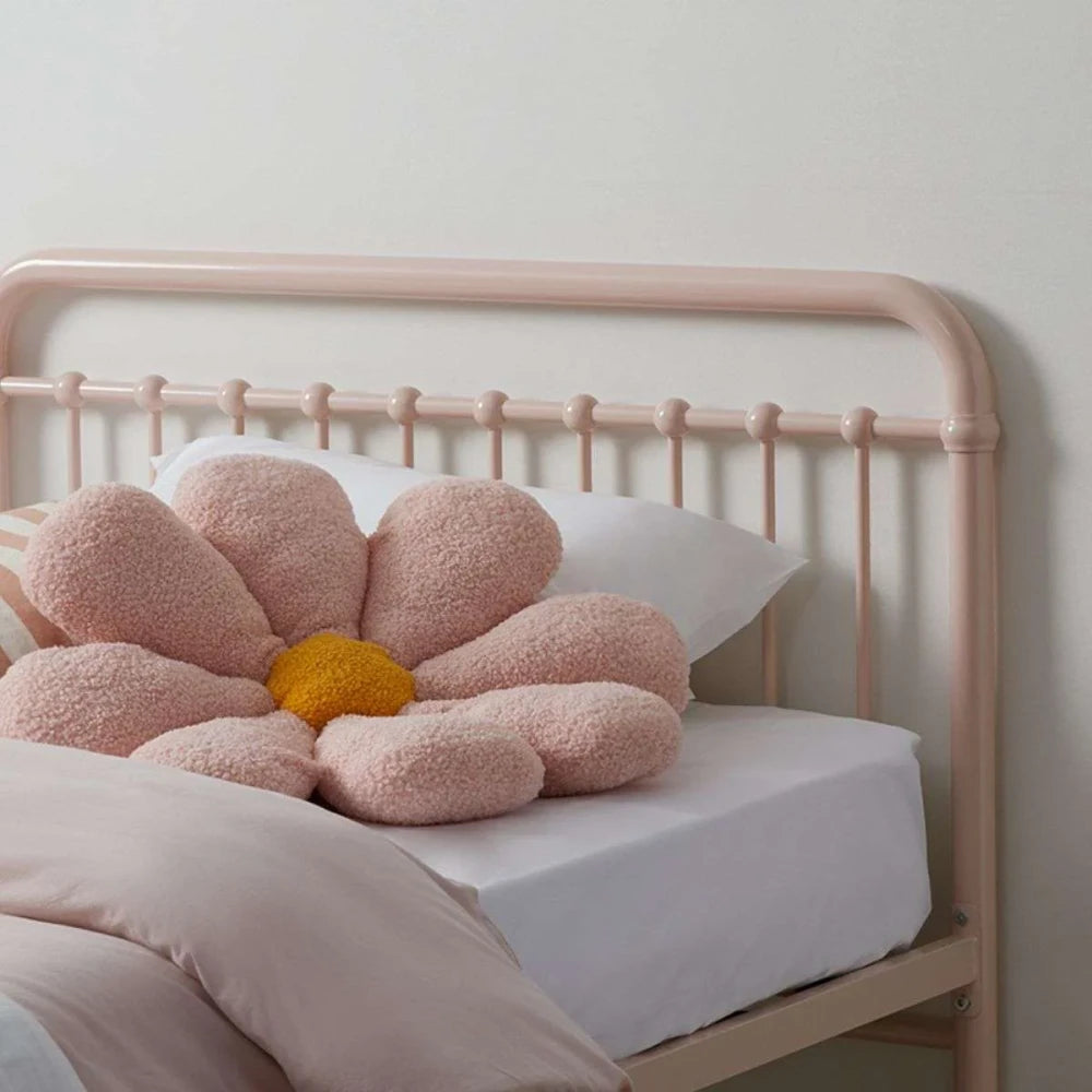 PRIMROSE – Baby Pink Metallic Kids Bed