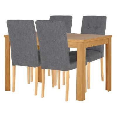PHOENIX - Dining Table With Four Chairs