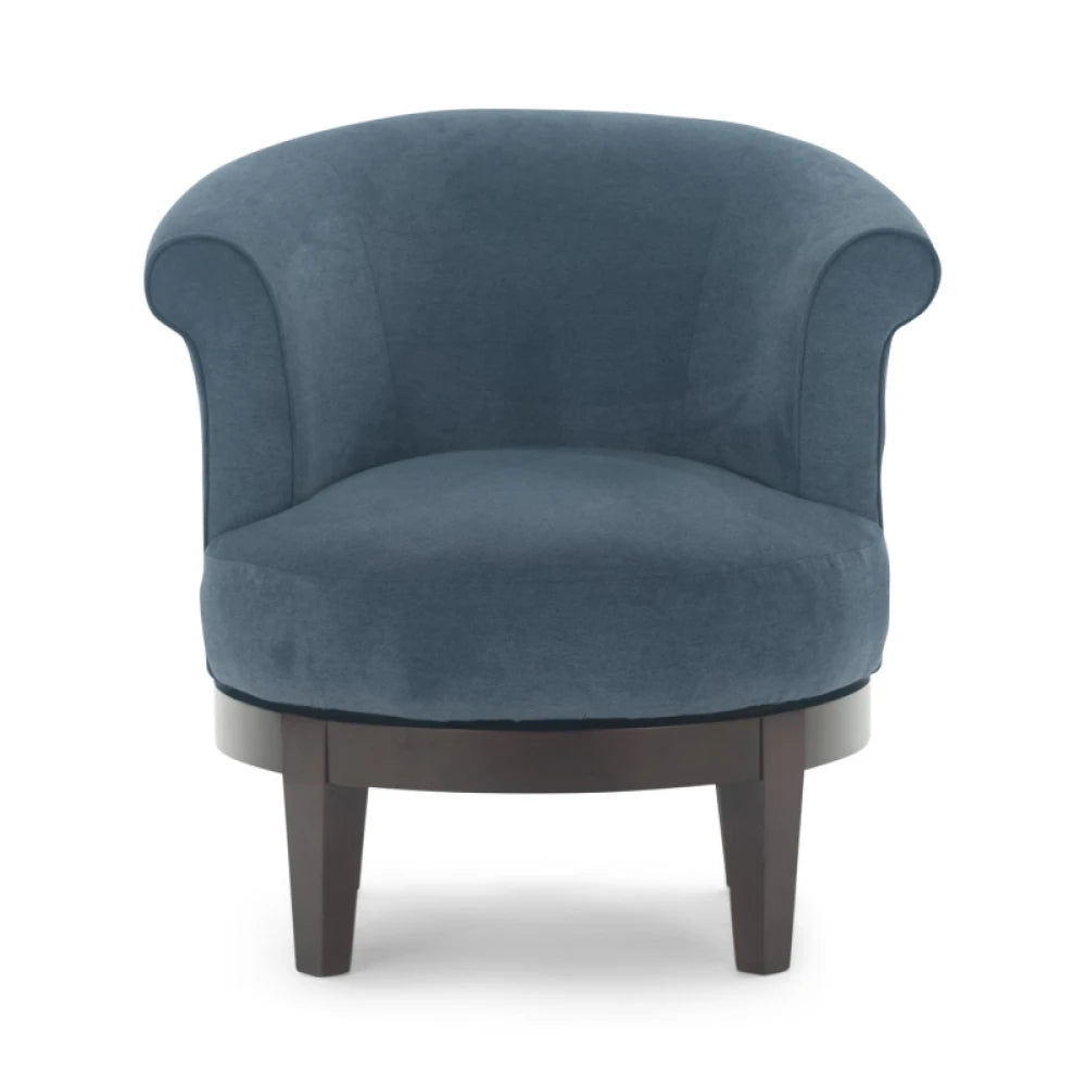 ELEANOR – Sofa chair With Deep Espresso Base