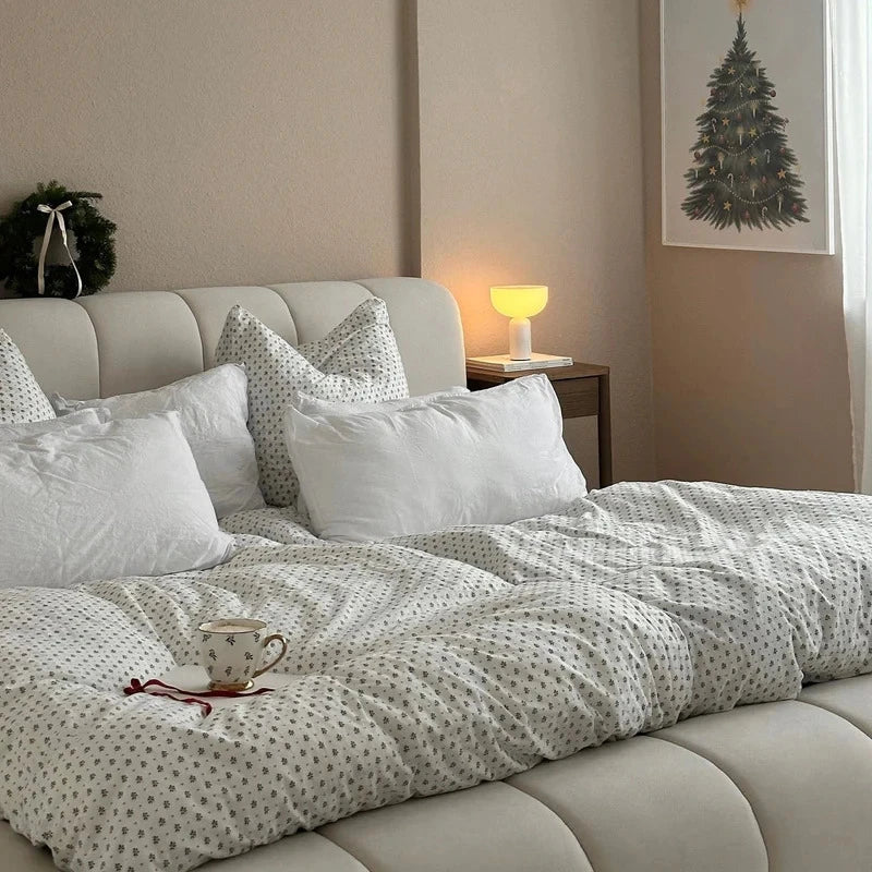 VELTO – Light Beige King Size Bubble Bed